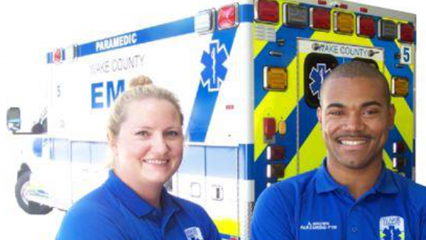Wake County emergency medical technicians
